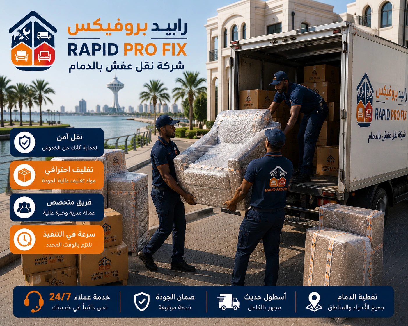 فك وتركيب الأثاث بالدمام بواسطة فنيين متخصصين في التعامل مع غرف النوم والمطابخ والدواليب والأثاث المنزلي والمكتبي باحترافية عالية.