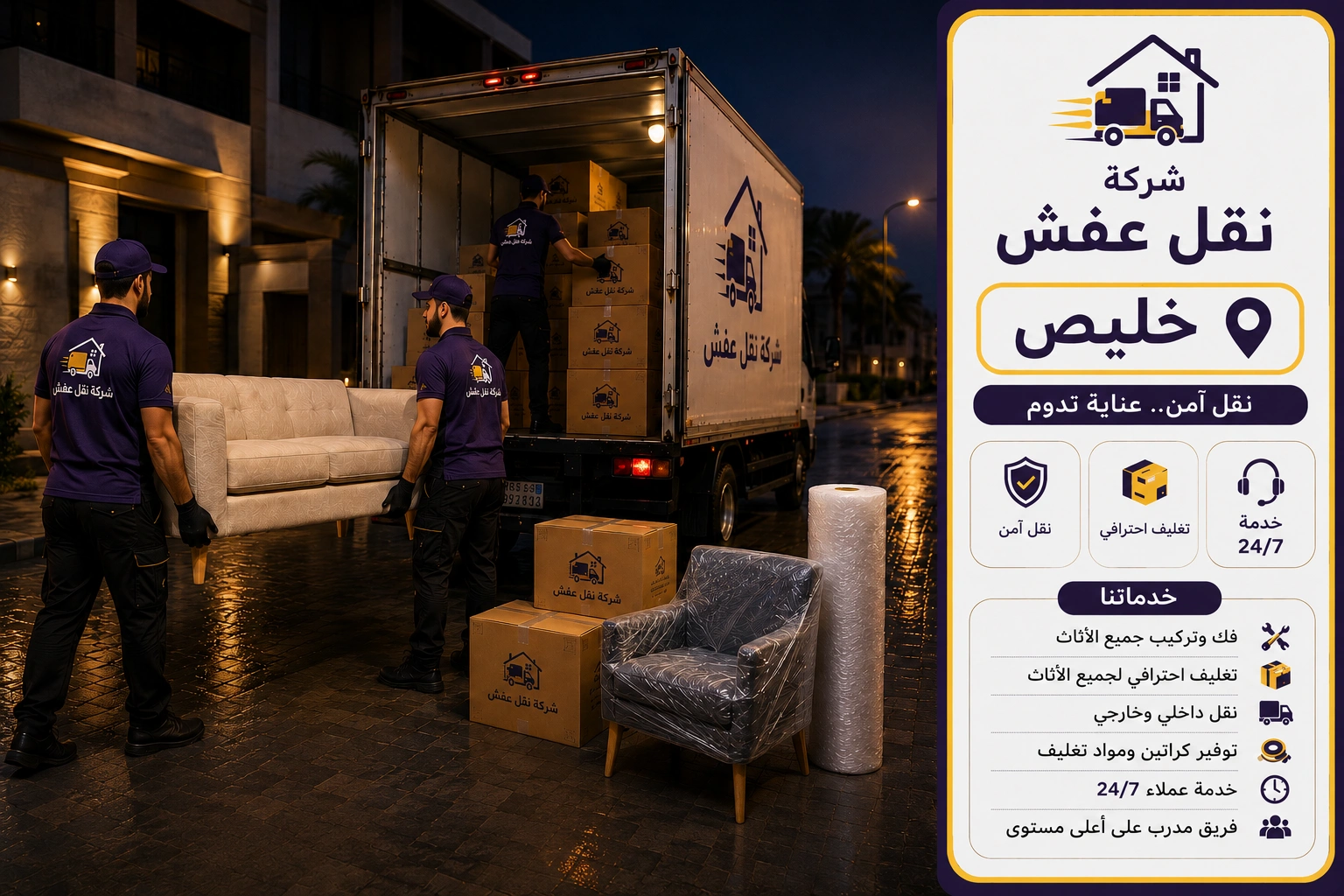 فك وتركيب الأثاث بخليص بواسطة فنيين متخصصين في التعامل مع غرف النوم والمطابخ والدواليب والأثاث المنزلي والمكتبي باحترافية عالية.