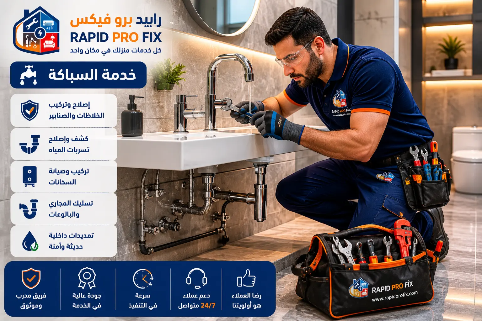 السباكة