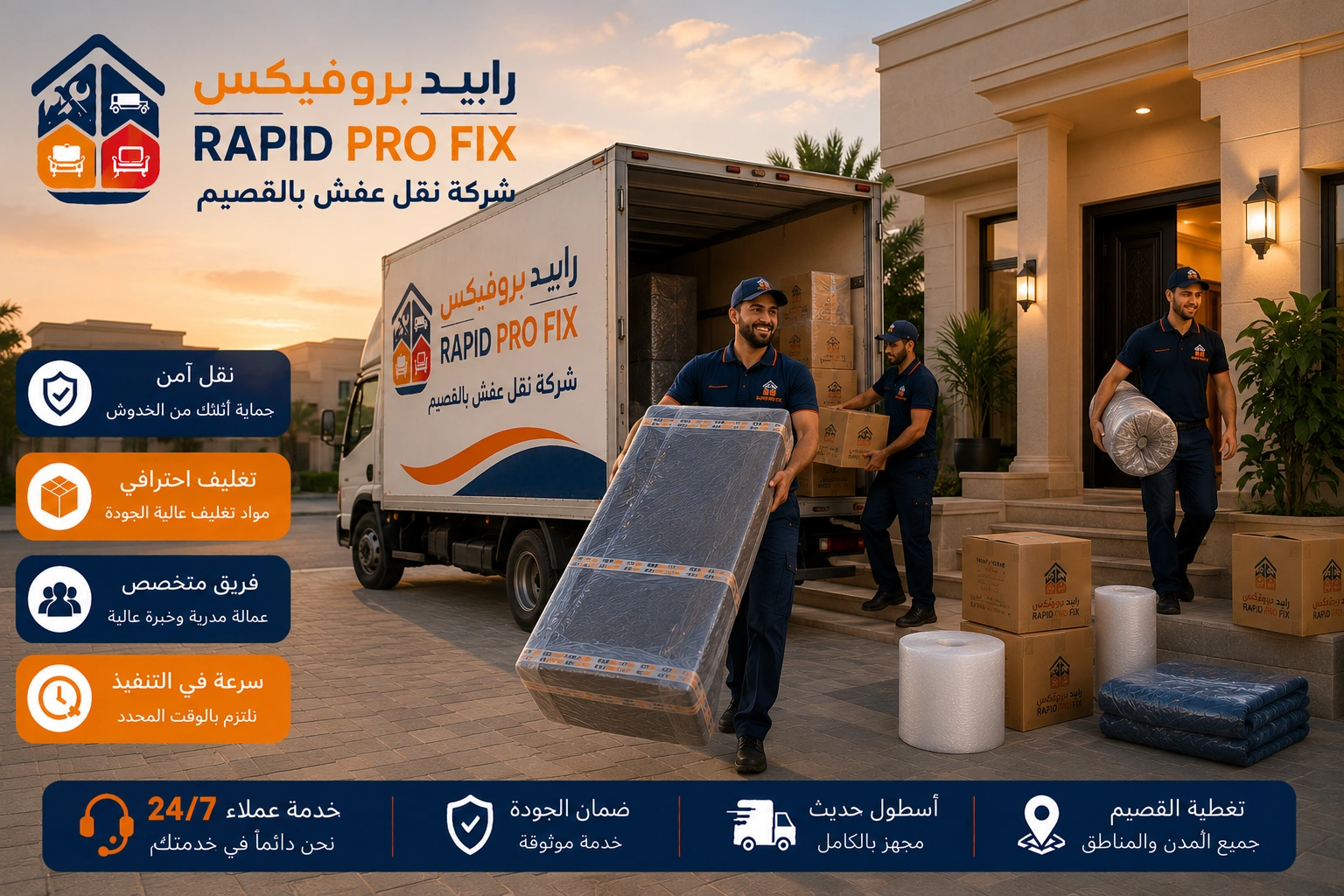 فك وتركيب الأثاث بالقصيم بواسطة فنيين متخصصين في التعامل مع غرف النوم والمطابخ والدواليب والأثاث المنزلي والمكتبي باحترافية عالية.