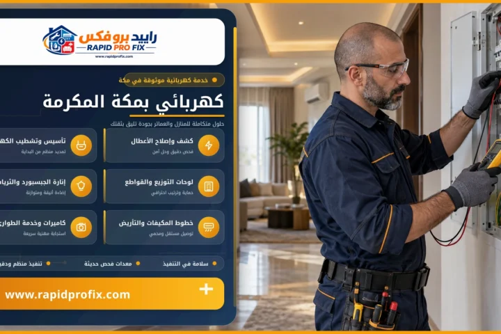 كهربائي بمكة المكرمة